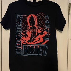 bleach Black Graphic T-Shirt